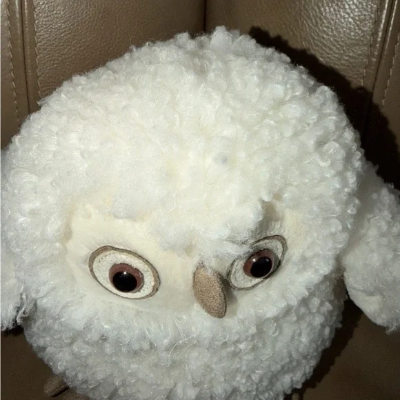 NWT Jellycat Apollo 10 Fluffy Plush White Owl Stuffed Animal Toy Bird